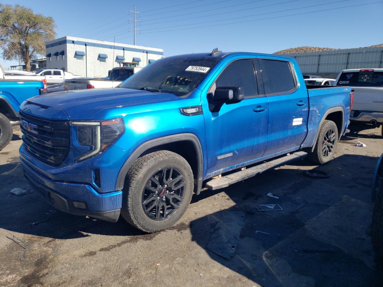 2022 GMC SIERRA K1500 ELEVATION VIN:3GTUUCET2NG647870