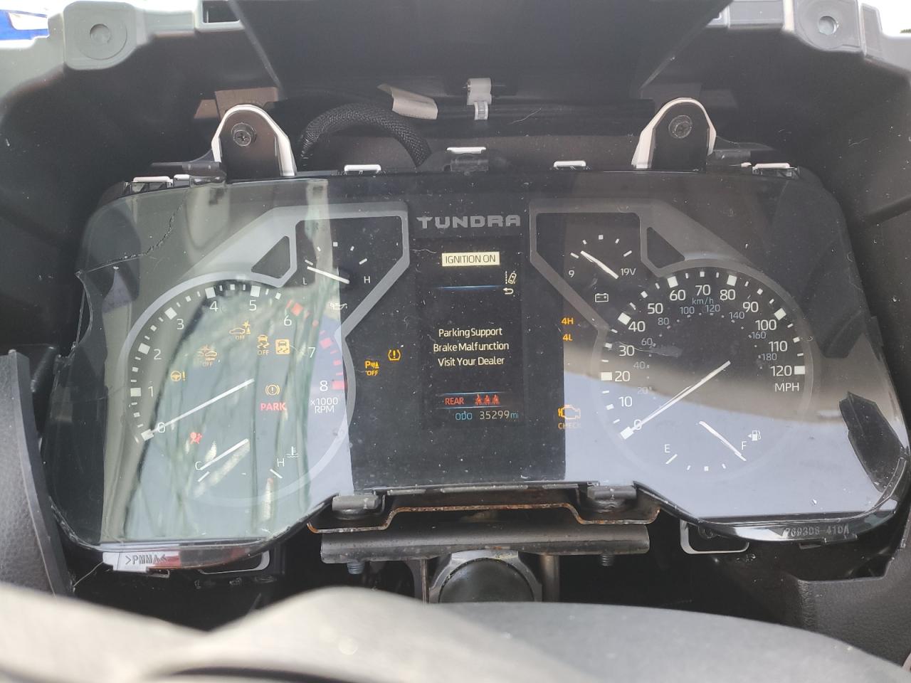 2022 TOYOTA TUNDRA CREWMAX SR VIN:5TFLA5DB0NX037602