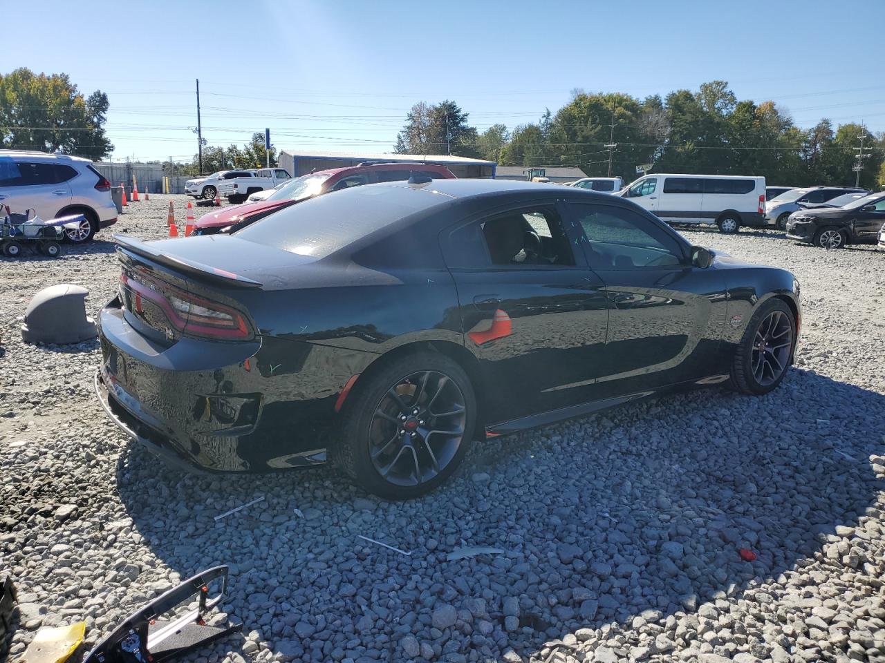 2022 DODGE CHARGER SCAT PACK VIN:2C3CDXGJ0NH259698