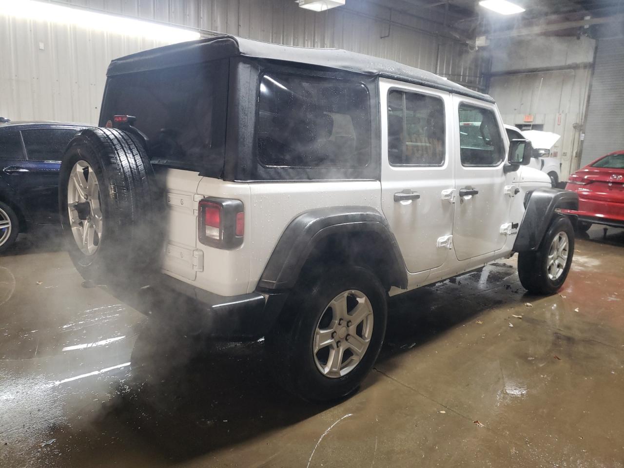 2022 JEEP WRANGLER UNLIMITED SPORT VIN:1C4HJXDG4NW180085
