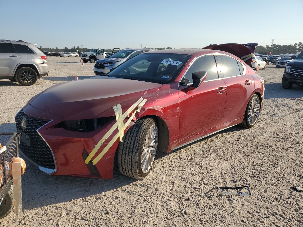 2022 LEXUS IS 300 VIN:JTHDA1D27N5121388