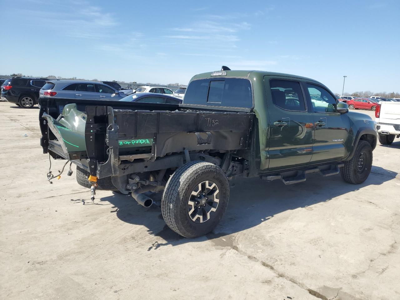 2022 TOYOTA TACOMA DOUBLE CAB VIN:3TMDZ5BN4NM126024