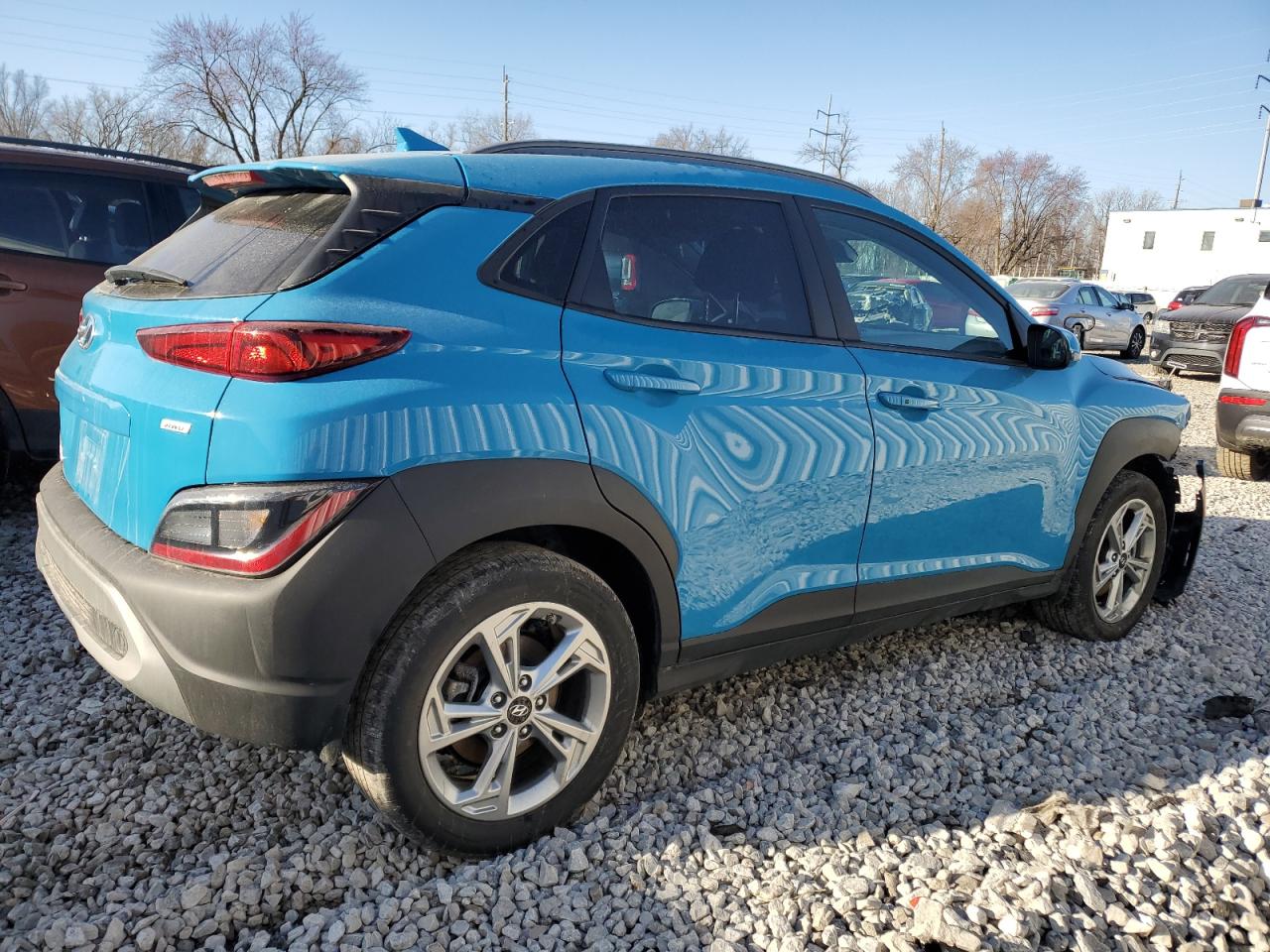 2022 HYUNDAI KONA SEL VIN:KM8K6CAB2NU901746