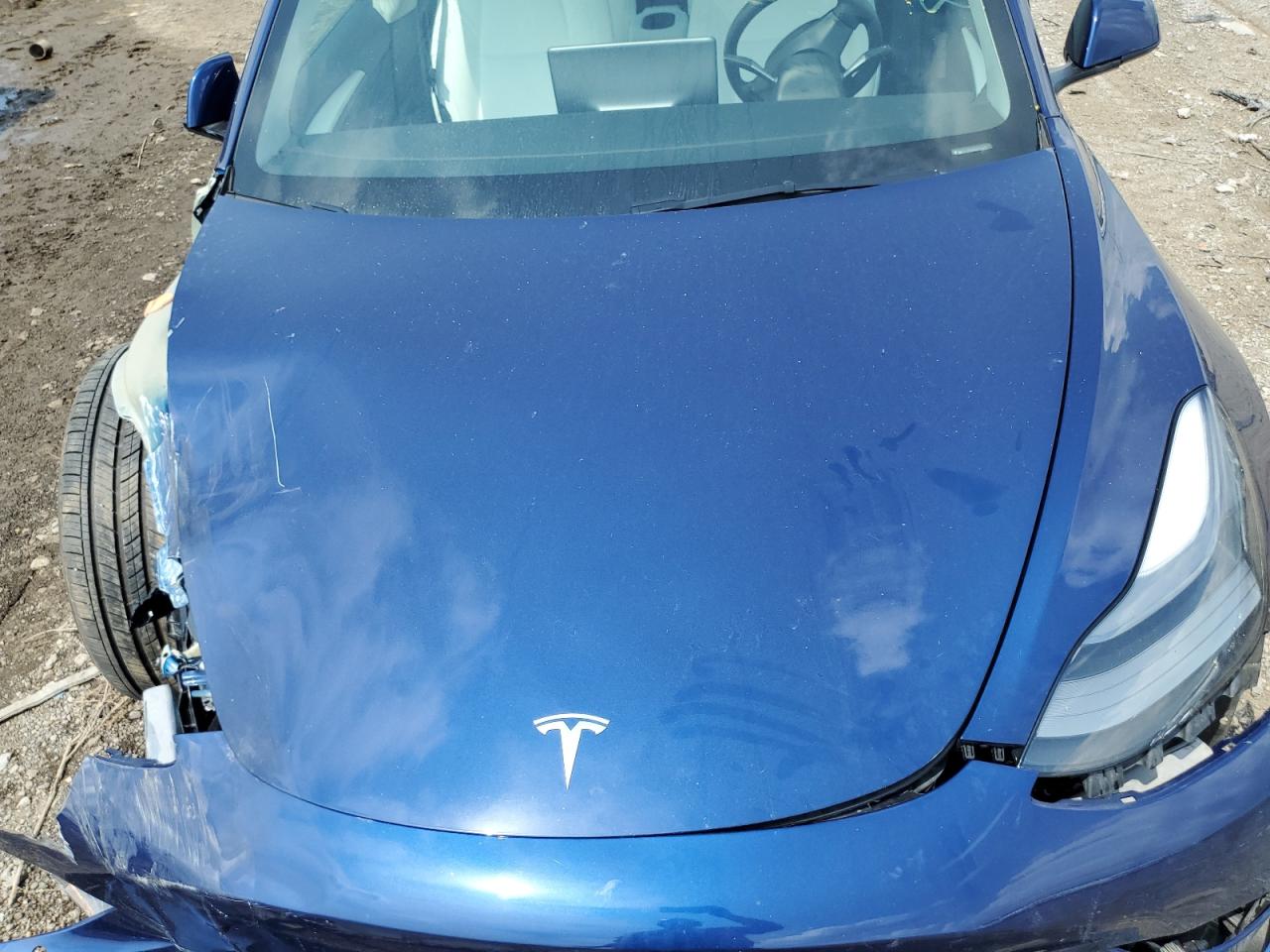 2022 TESLA MODEL 3  VIN:5YJ3E1EB9NF108477