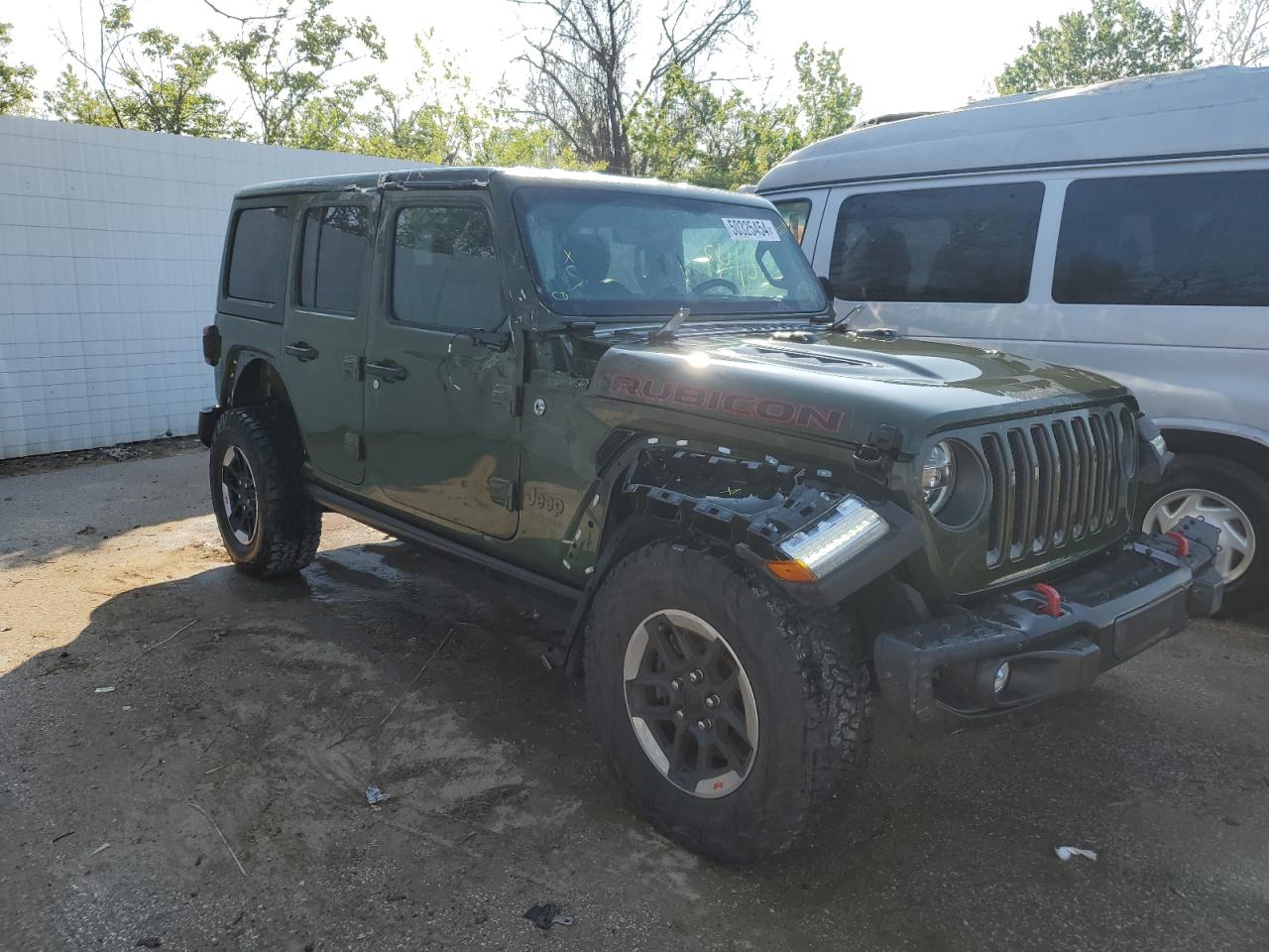 2022 JEEP WRANGLER UNLIMITED RUBICON VIN:1C4JJXFM0NW118896