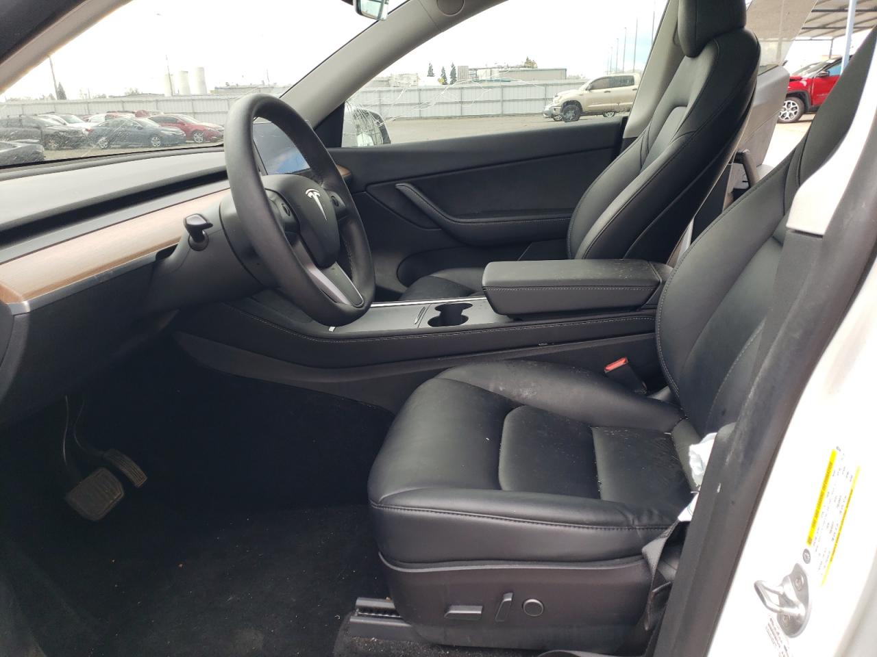 2022 TESLA MODEL Y VIN:7SAYGDEE4NF402447