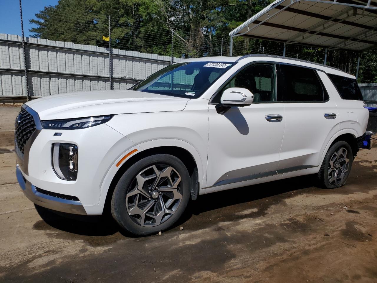 2022 HYUNDAI PALISADE CALLIGRAPHY VIN:KM8R74HE8NU450260