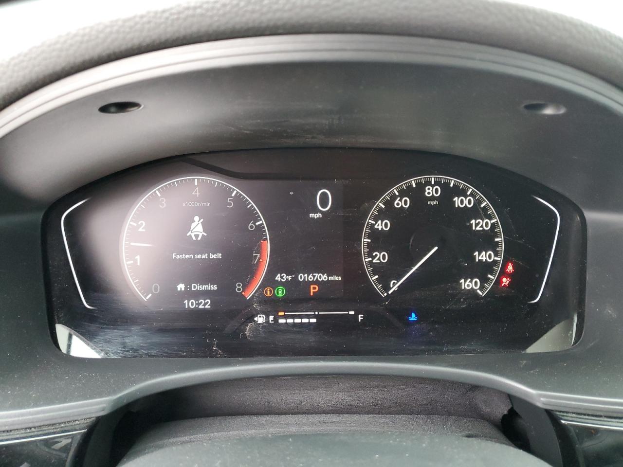 2023 HONDA CIVIC EX VIN:2HGFE1F75PH316054
