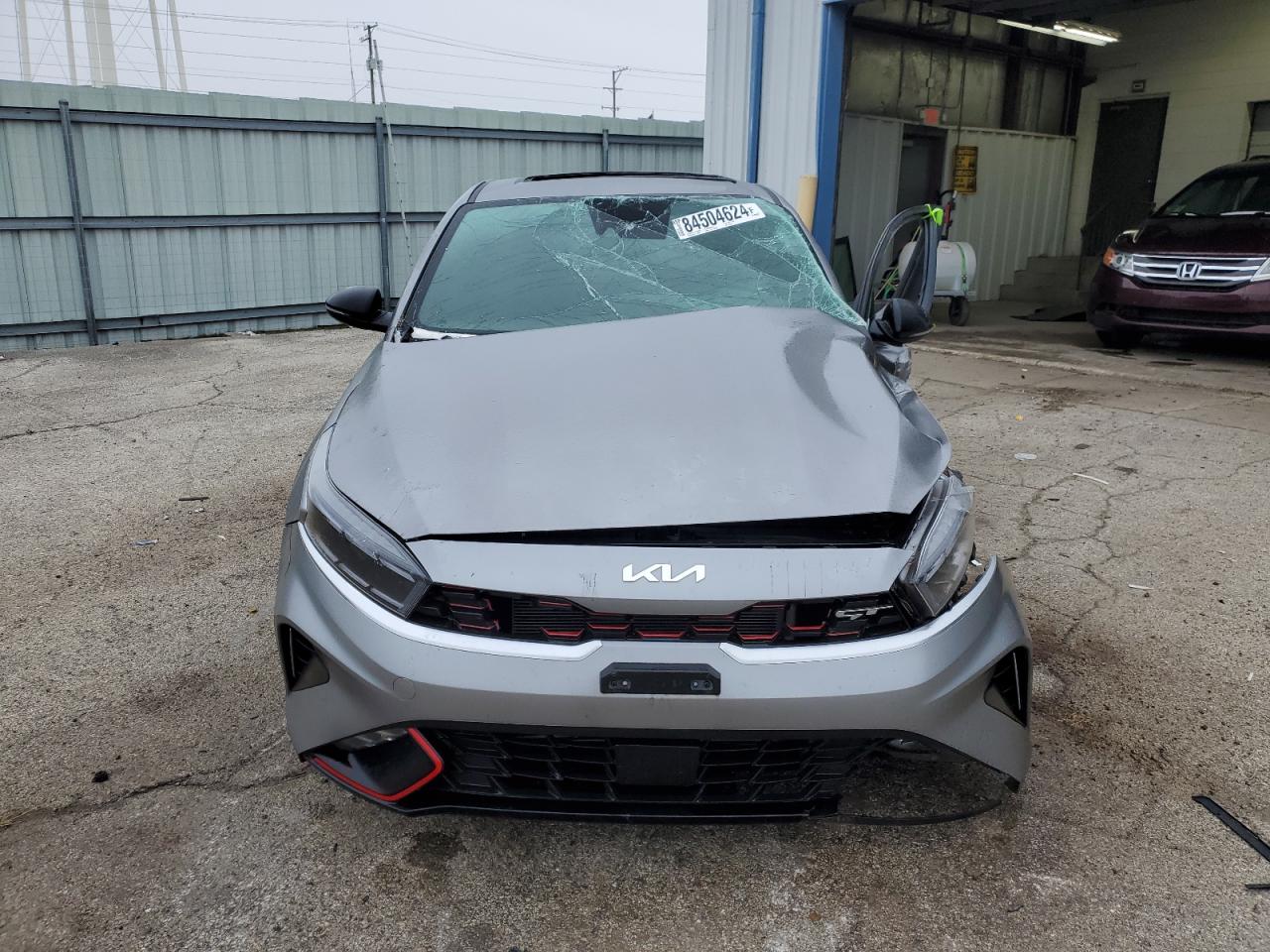 2022 KIA FORTE GT VIN:3KPF44AC1NE485536