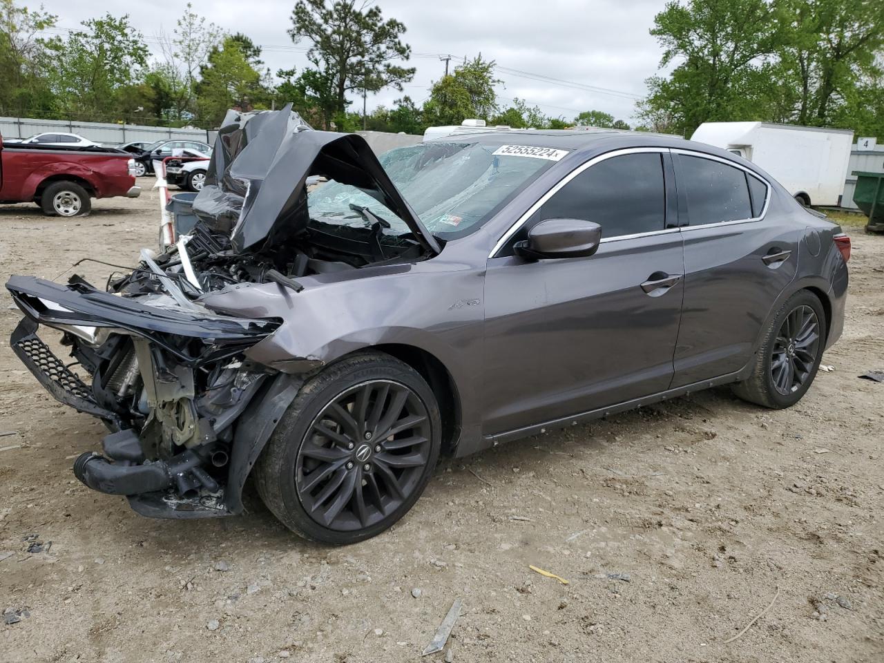 2022 ACURA ILX PREMIUM A-SPEC VIN:19UDE2F8XNA005866