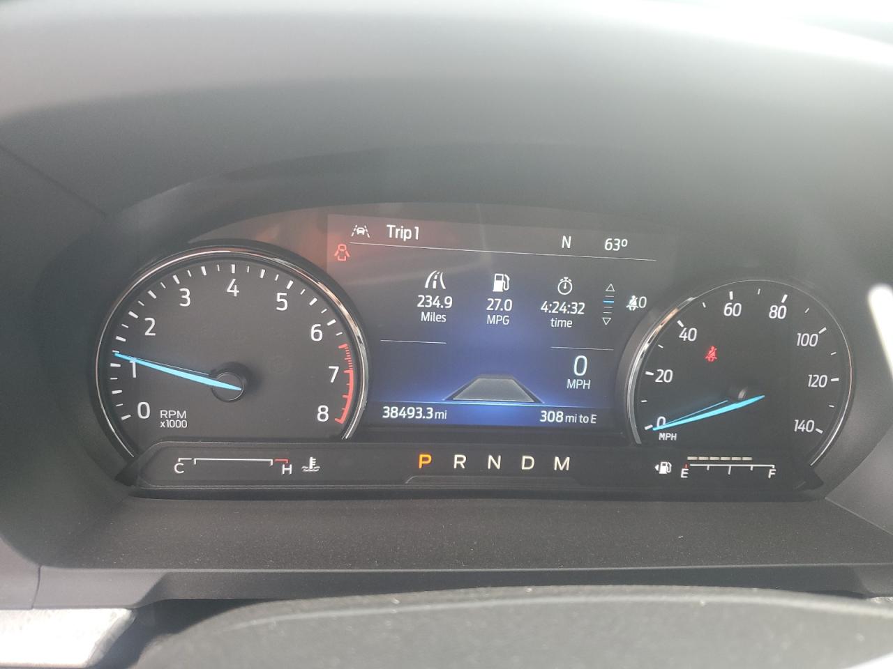2022 FORD EXPLORER TIMBERLINE VIN:1FMSK8JH1NGA66590