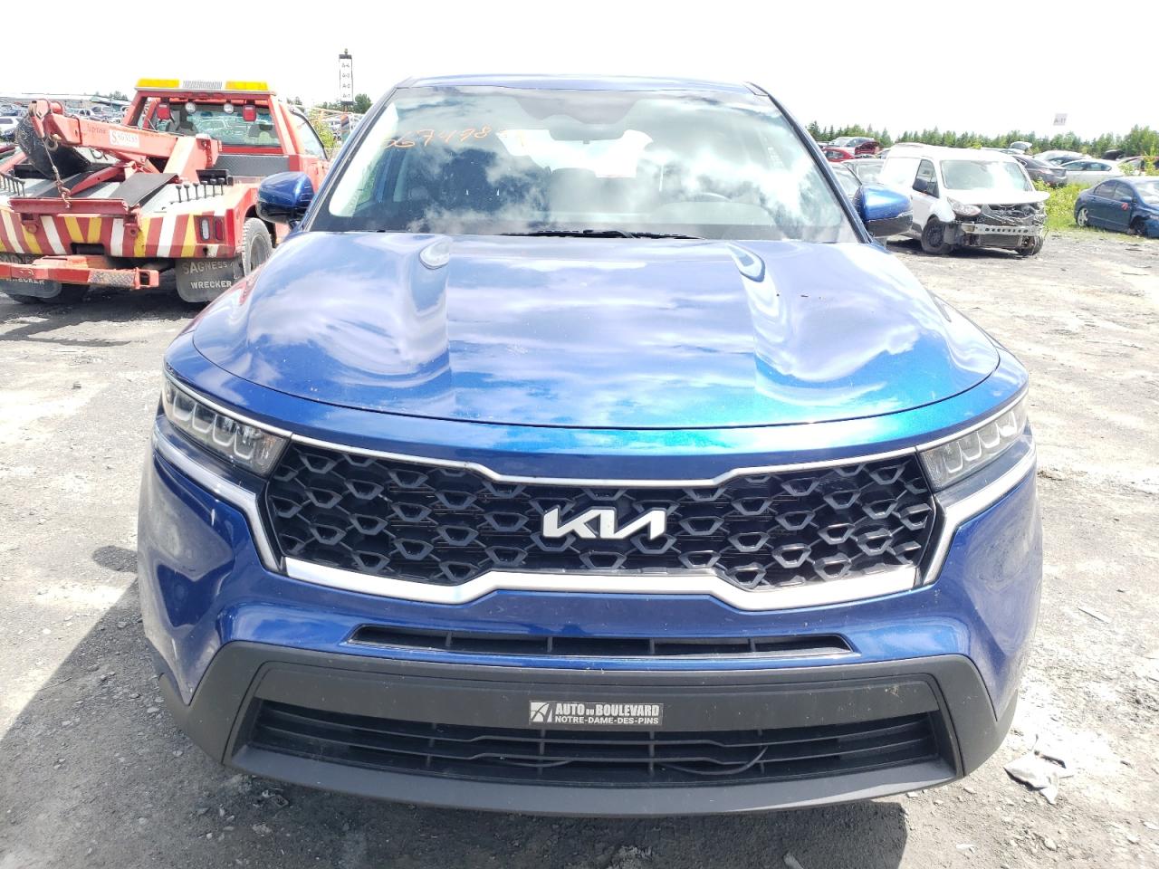 2022 KIA SORENTO LX VIN:5XYRGDLC3NG095882