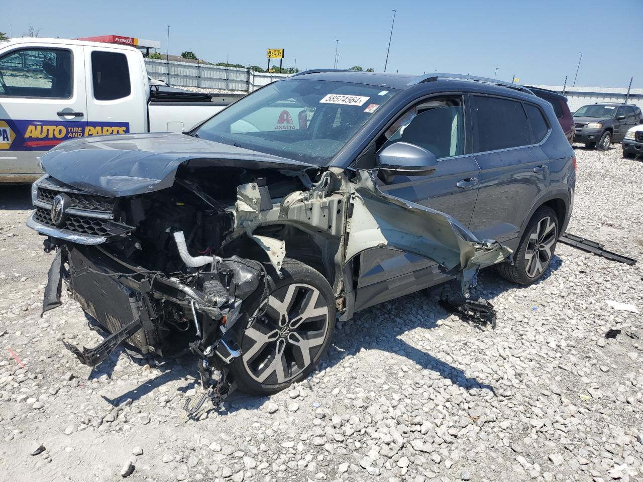 2022 VOLKSWAGEN TAOS SEL VIN:3VV2X7B26NM045929