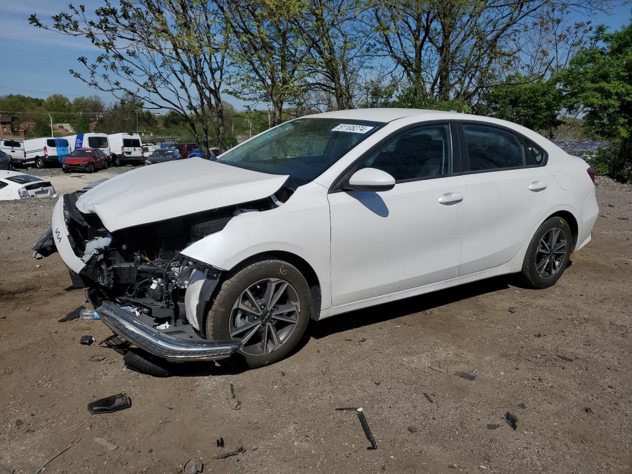 2022 KIA FORTE FE VIN:3KPF24AD3NE452889