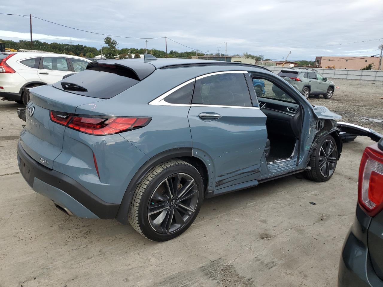 2022 INFINITI QX55 ESSENTIAL VIN:3PCAJ5K38NF113709