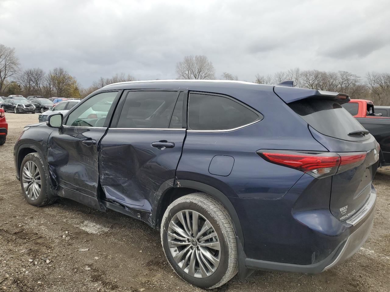 2022 TOYOTA HIGHLANDER PLATINUM VIN:5TDFZRBH2NS217416