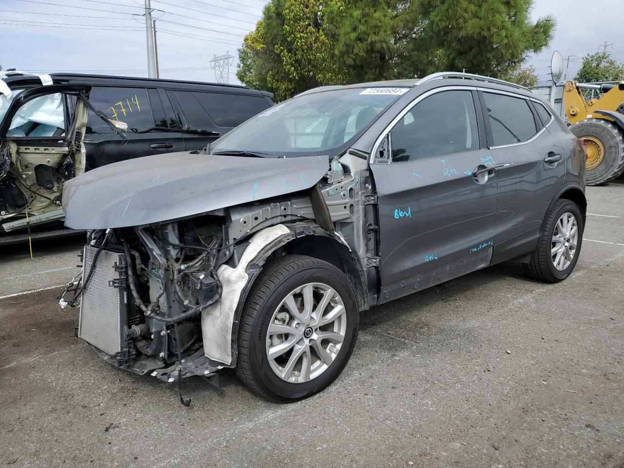 2022 NISSAN ROGUE SPORT SV VIN:JN1BJ1BV5NW346170