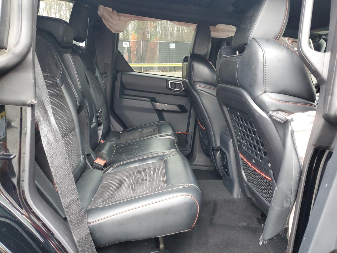 2023 FORD BRONCO RAPTOR VIN:1FMEE5JR4PLB71484