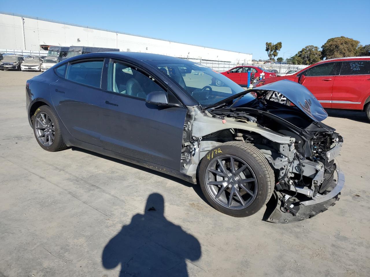 2022 TESLA MODEL 3  VIN:5YJ3E1EB8NF267460