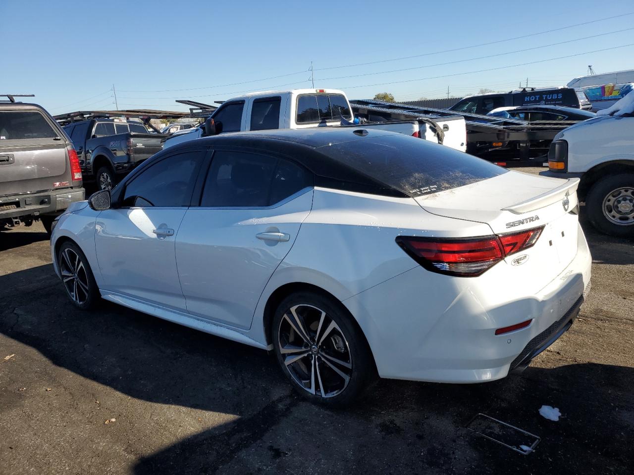 2022 NISSAN SENTRA SR VIN:3N1AB8DV5NY286057