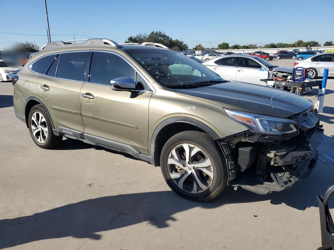 2022 SUBARU OUTBACK TOURING VIN:4S4BTAPC6N3225546