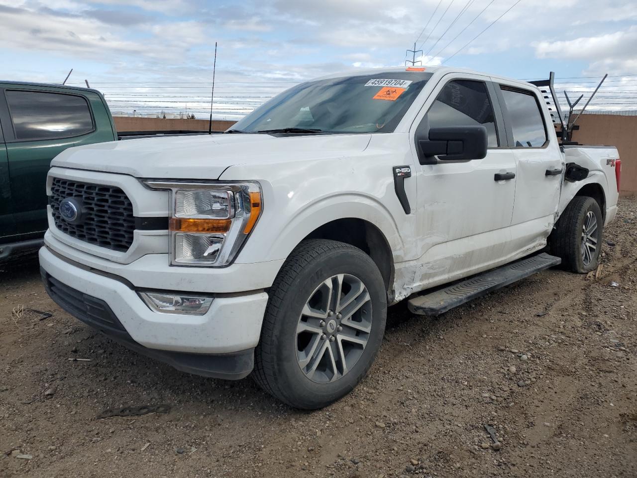 2022 FORD F150 SUPERCREW VIN:1FTEW1C58NKF22453