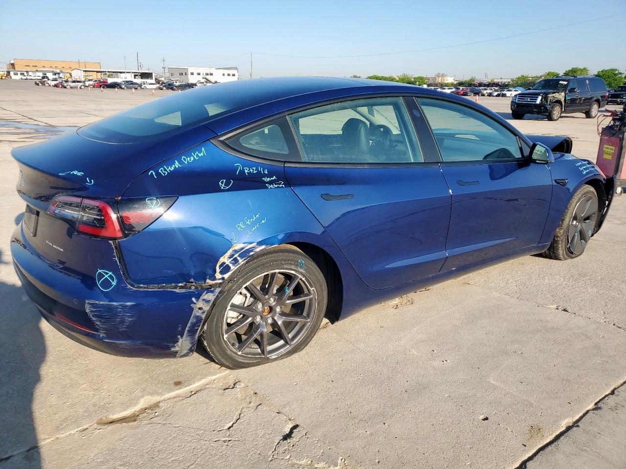 2022 TESLA MODEL 3  VIN:5YJ3E1EB4NF251448