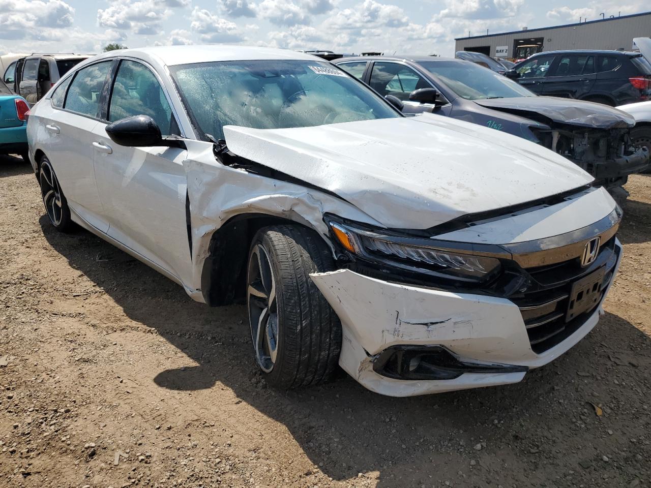 2022 HONDA ACCORD SPORT VIN:1HGCV1F39NA124695