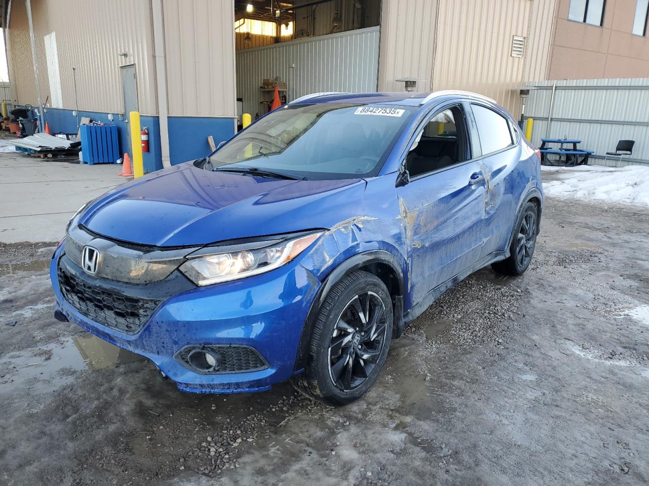 2022 HONDA HR-V SPORT VIN:3CZRU6H15NM775064