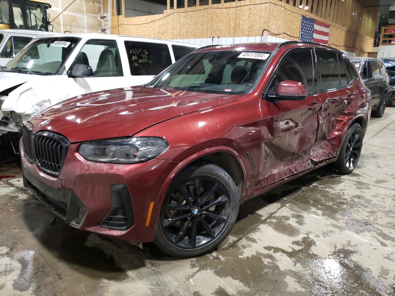 2023 BMW X3 XDRIVE30I VIN:5UX53DP03P9R88017