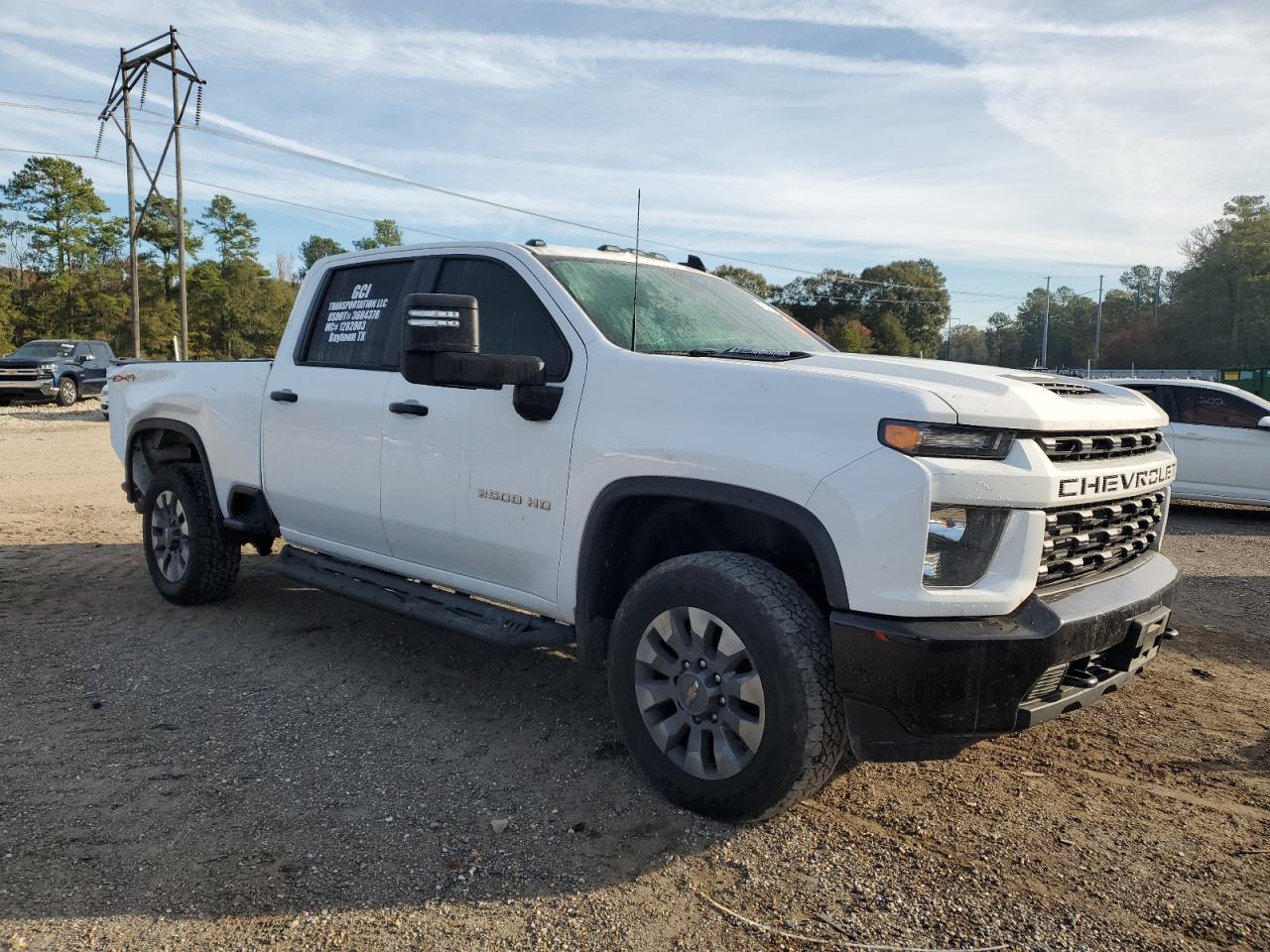 2023 CHEVROLET SILVERADO K2500 CUSTOM VIN:2GC4YMEY7P1711399