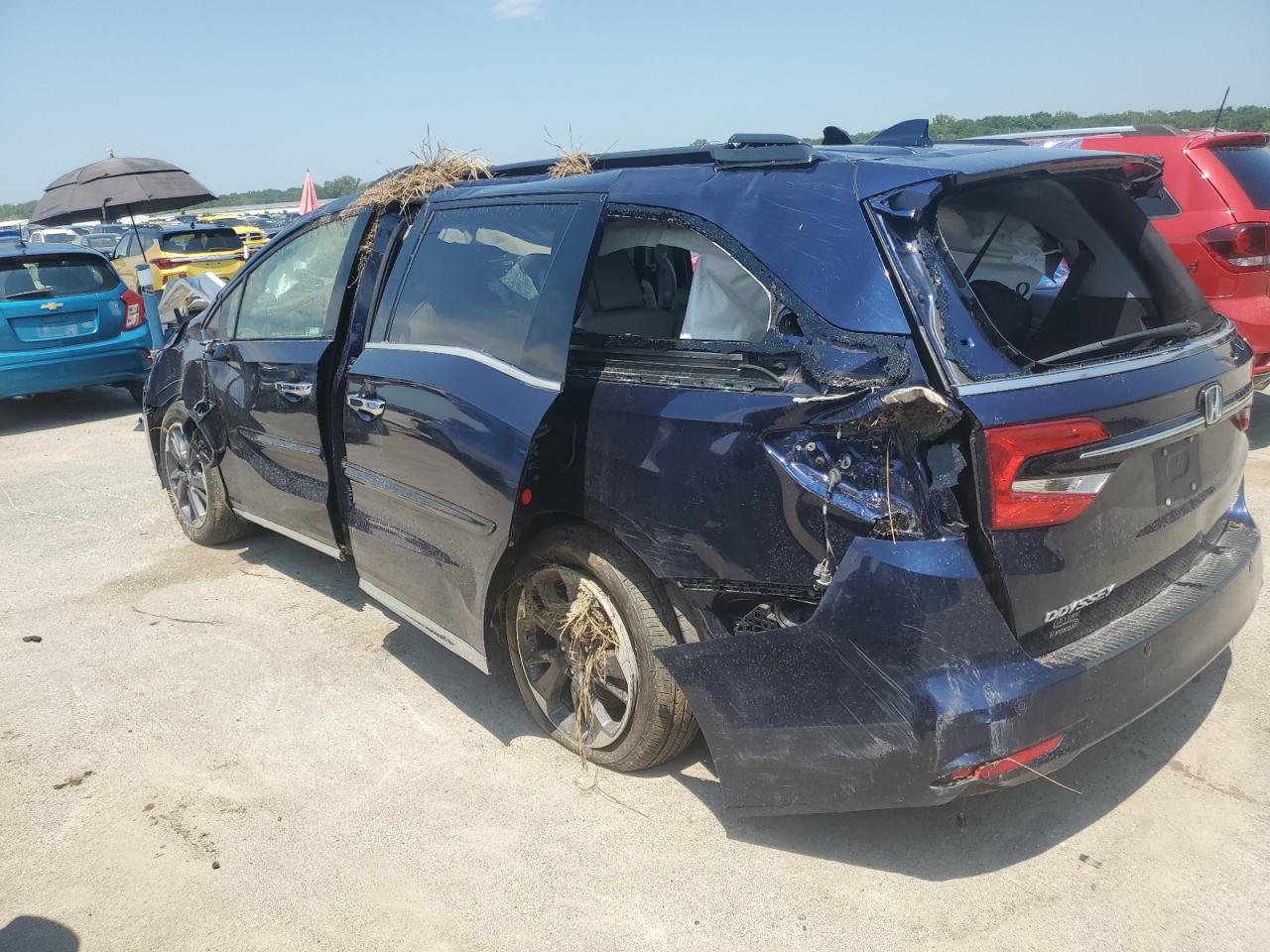 2022 HONDA ODYSSEY ELITE VIN:5FNRL6H94NB056746
