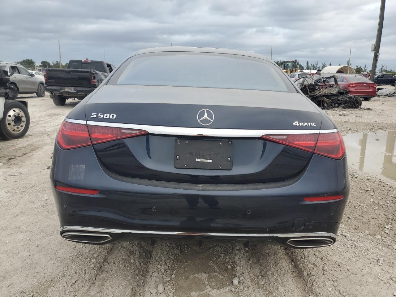 2022 MERCEDES-BENZ S 580 4MATIC VIN:W1K6G7GB6NA143029