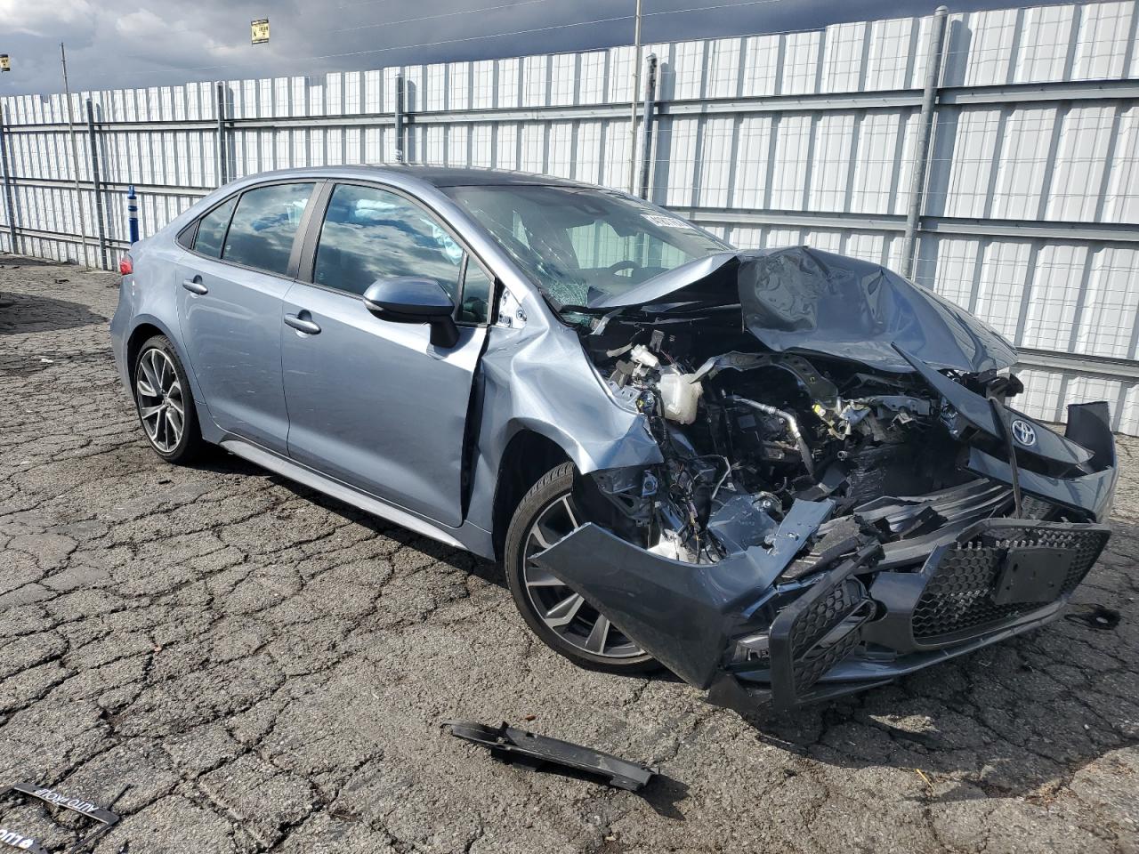 2022 TOYOTA COROLLA SE VIN:5YFS4MCE2NP113960