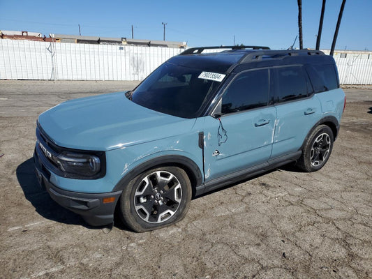 2022 FORD BRONCO SPORT OUTER BANKS VIN:3FMCR9C69NRD82801