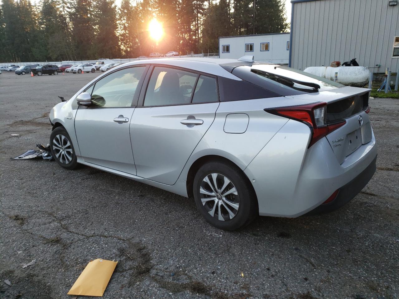 2022 TOYOTA PRIUS LE VIN:JTDL9MFU6N3037404