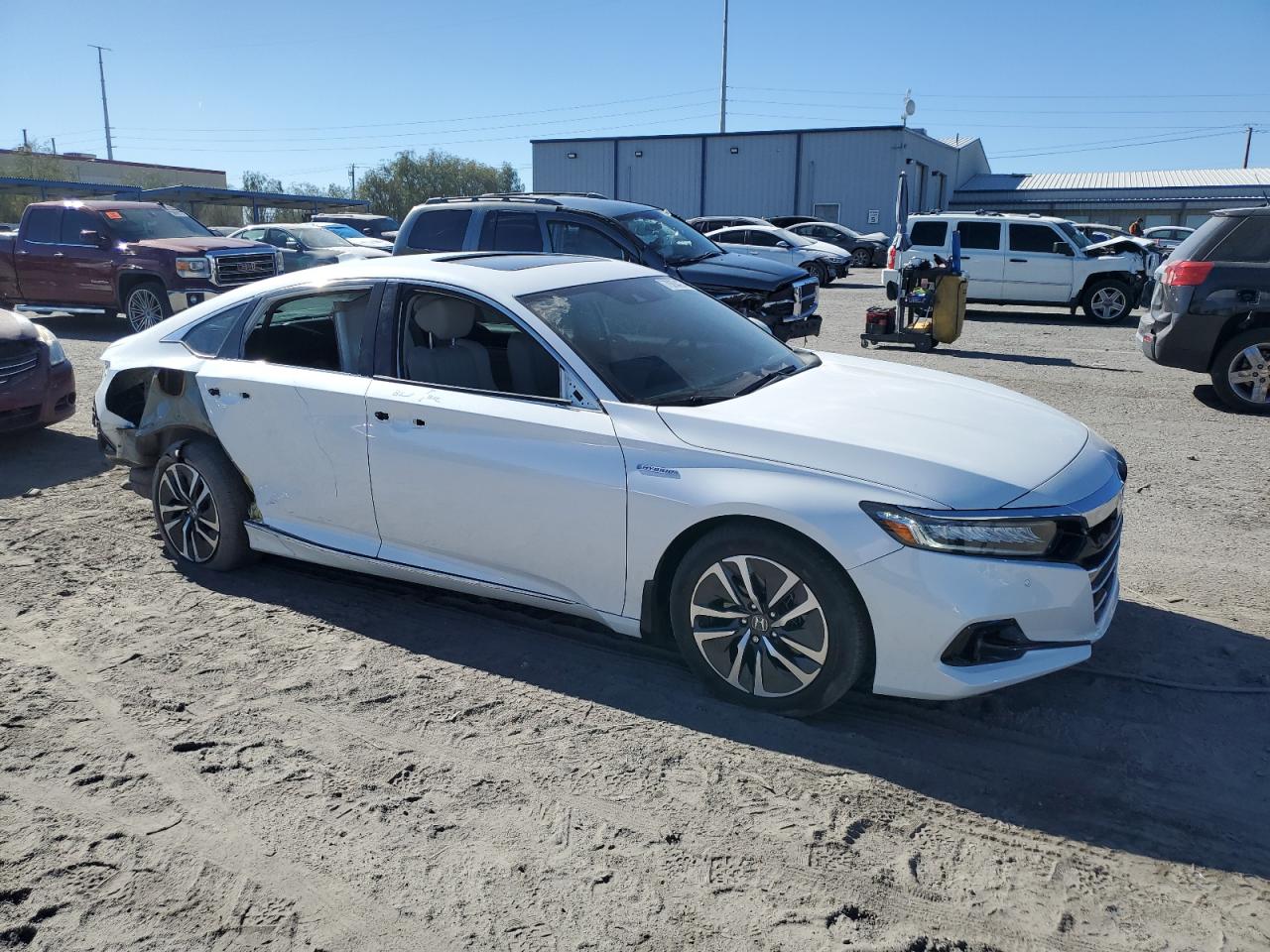 2022 HONDA ACCORD HYBRID EXL VIN:1HGCV3F58NA028652