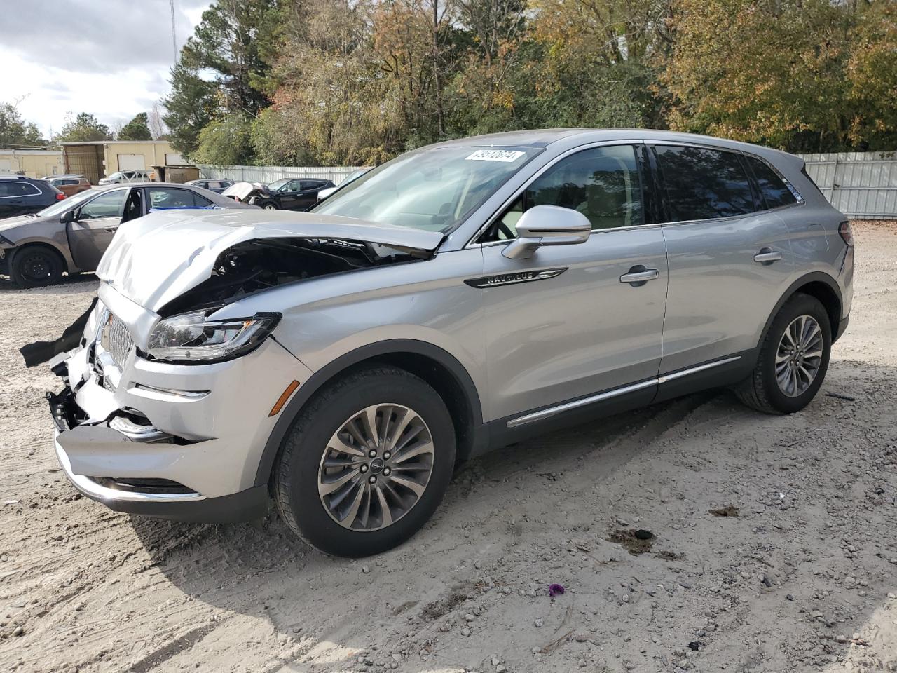 2022 LINCOLN NAUTILUS RESERVE VIN:2LMPJ6K94NBL06408