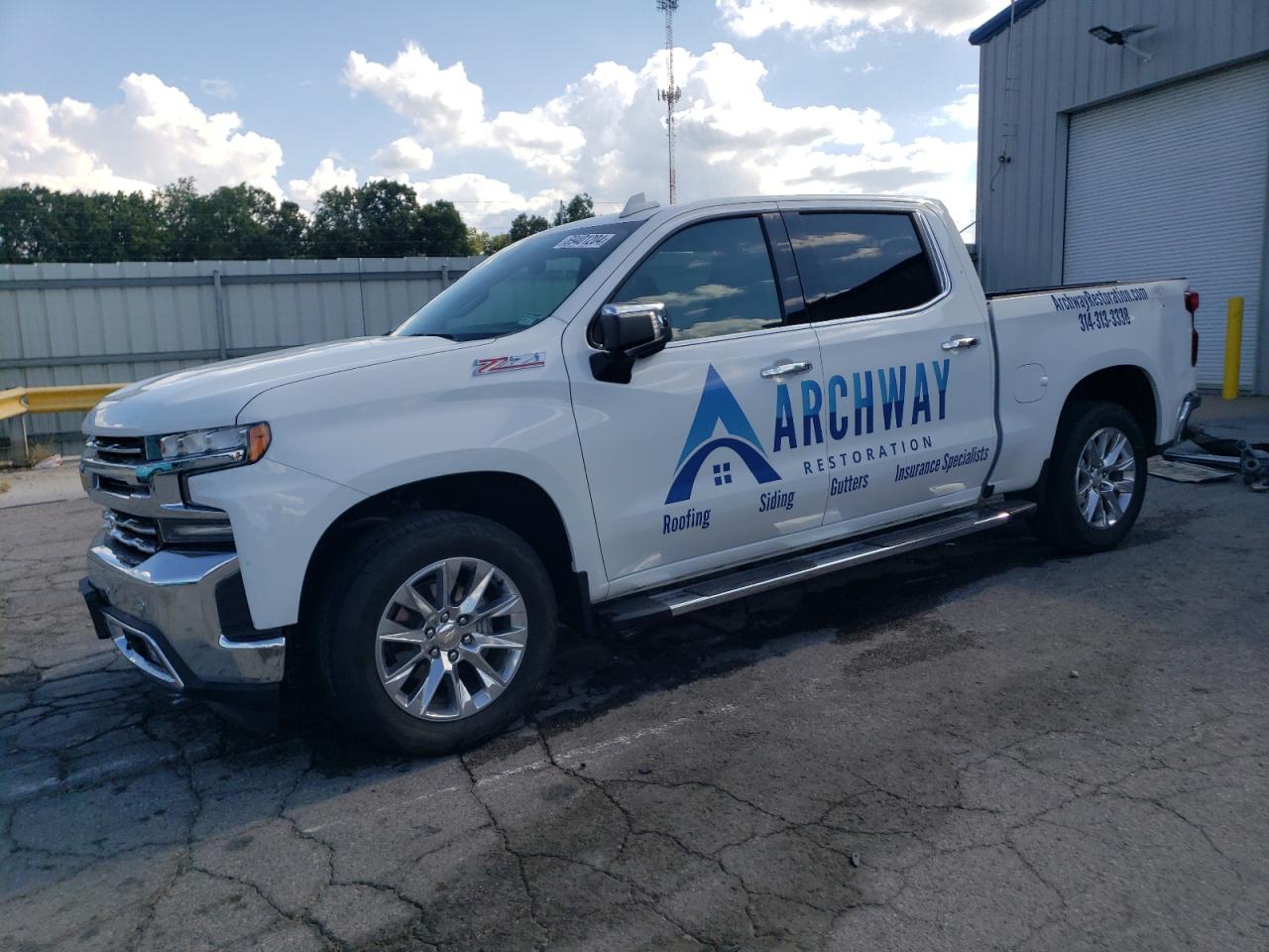 2022 CHEVROLET SILVERADO LTD K1500 LTZ VIN:3GCUYGED0NG182753