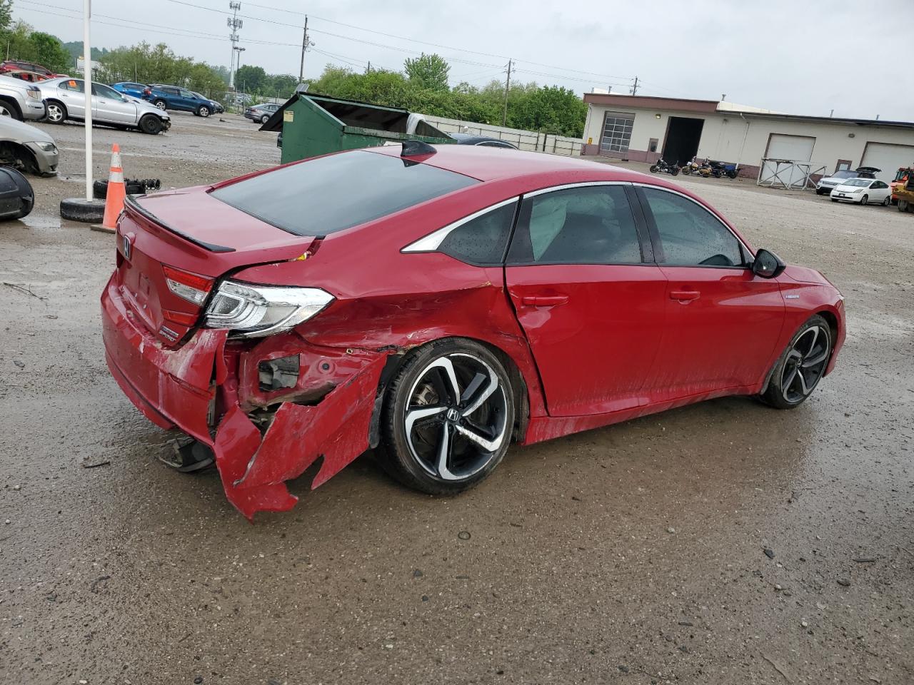 2022 HONDA ACCORD HYBRID SPORT VIN:1HGCV3F27NA015414