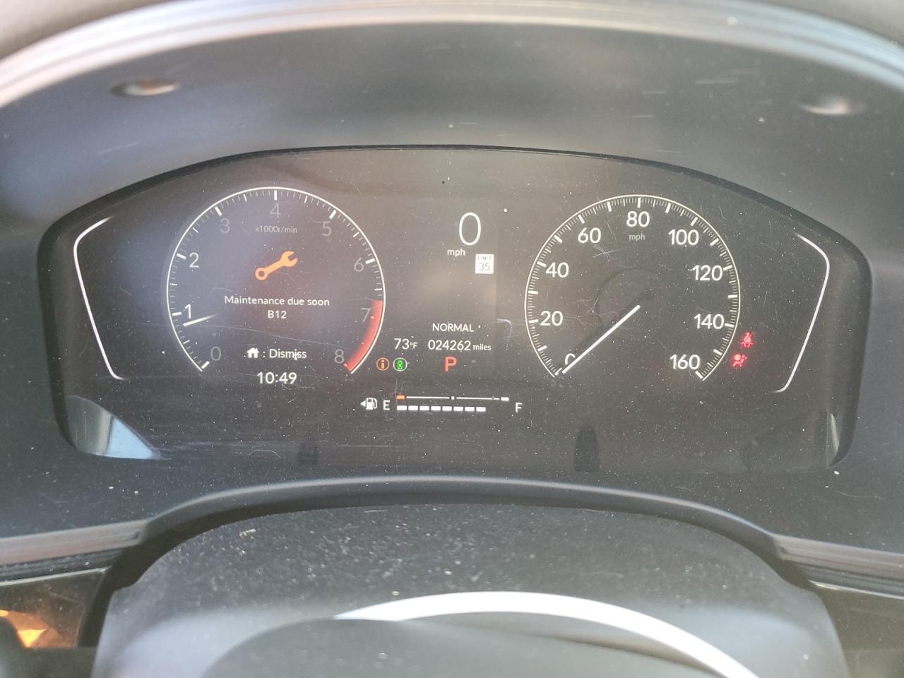 2024 HONDA CIVIC SPORT VIN:2HGFE2F54RH561841