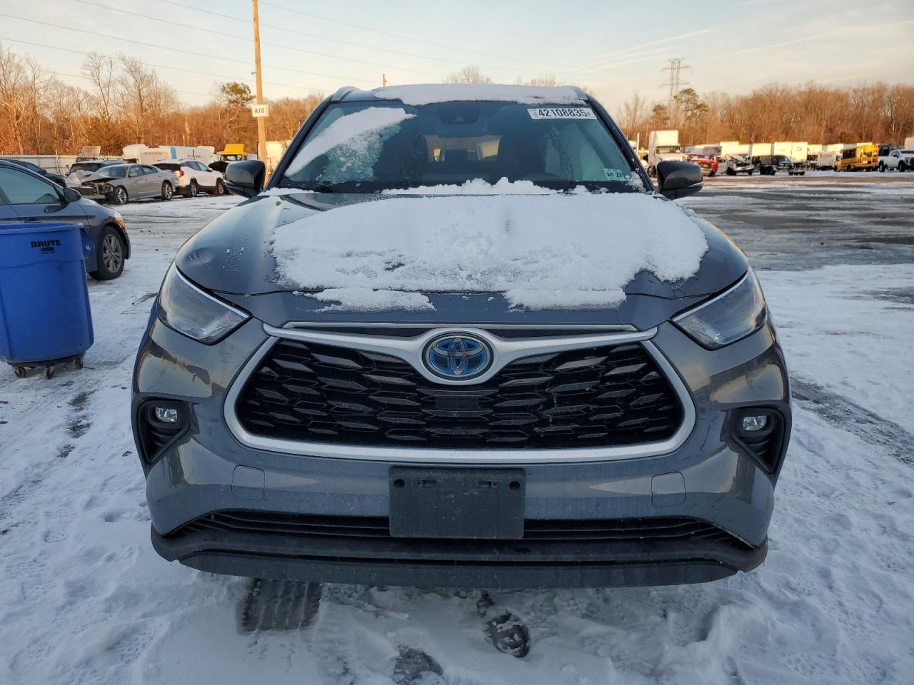 2022 TOYOTA HIGHLANDER HYBRID XLE VIN:5TDGBRCH1NS072747