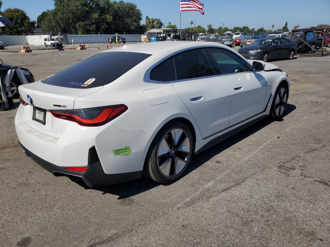 2023 BMW I4 EDRIVE 35 VIN:WBY43AW07PFP55898