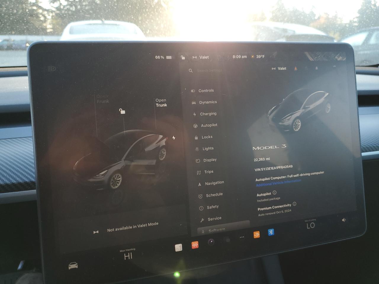 2023 TESLA MODEL 3  VIN:5YJ3E1EA1PF642549