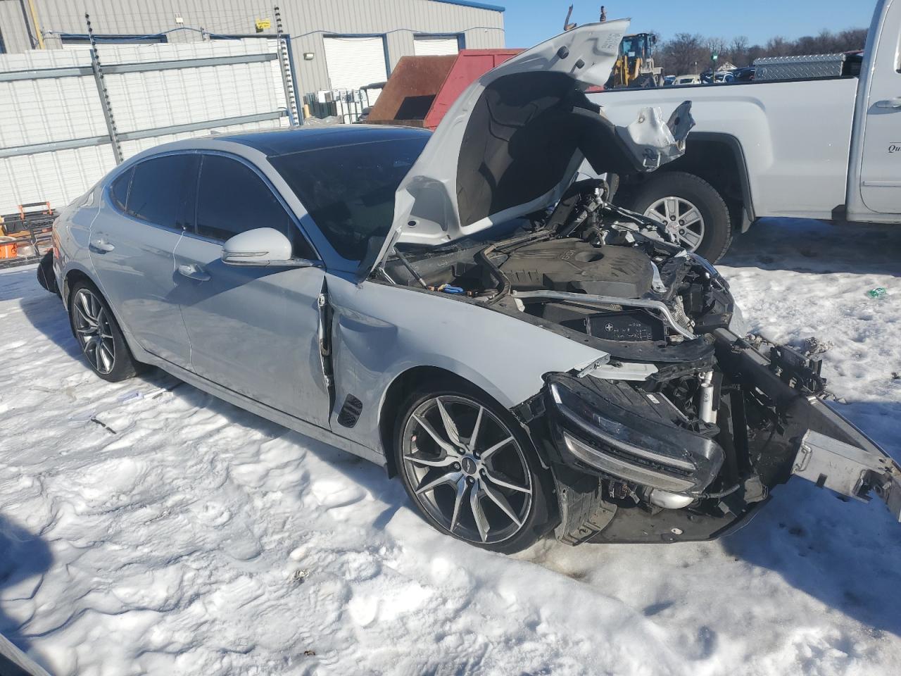 2022 GENESIS G70 BASE VIN:KMTG34TA9NU098058