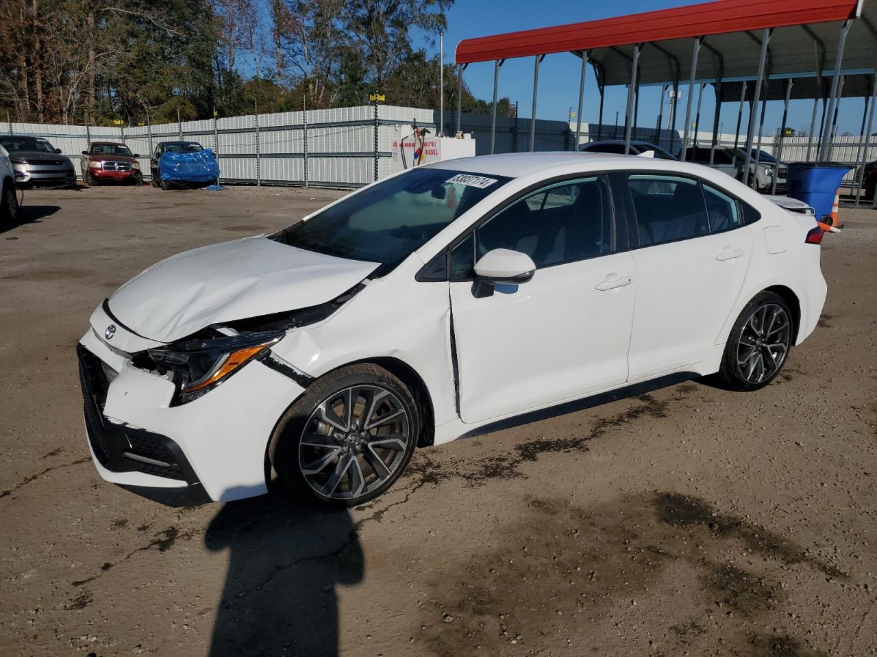 2022 TOYOTA COROLLA SE VIN:5YFS4MCE2NP139040