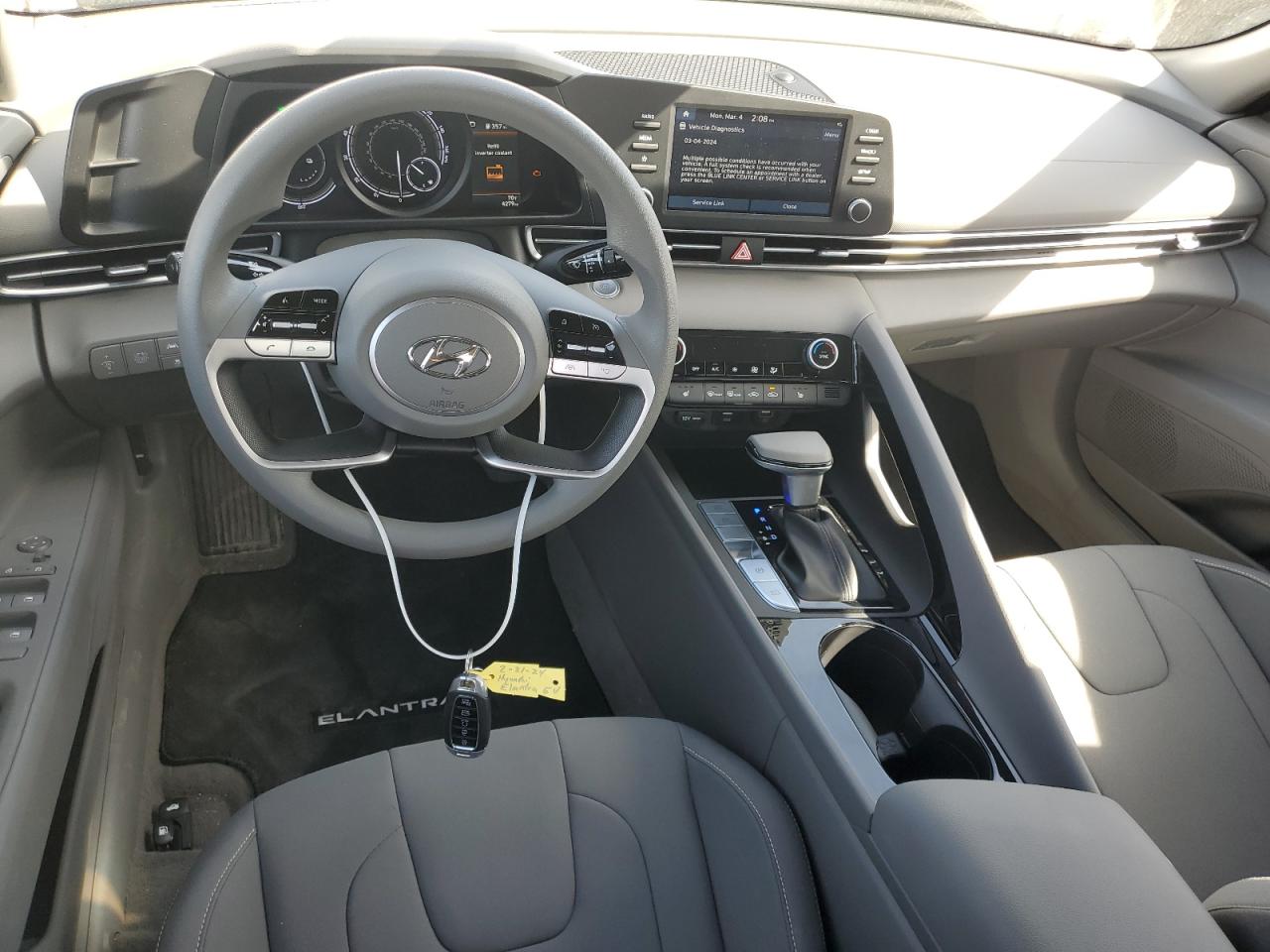 2023 HYUNDAI ELANTRA BLUE VIN:KMHLM4AJ1PU091987