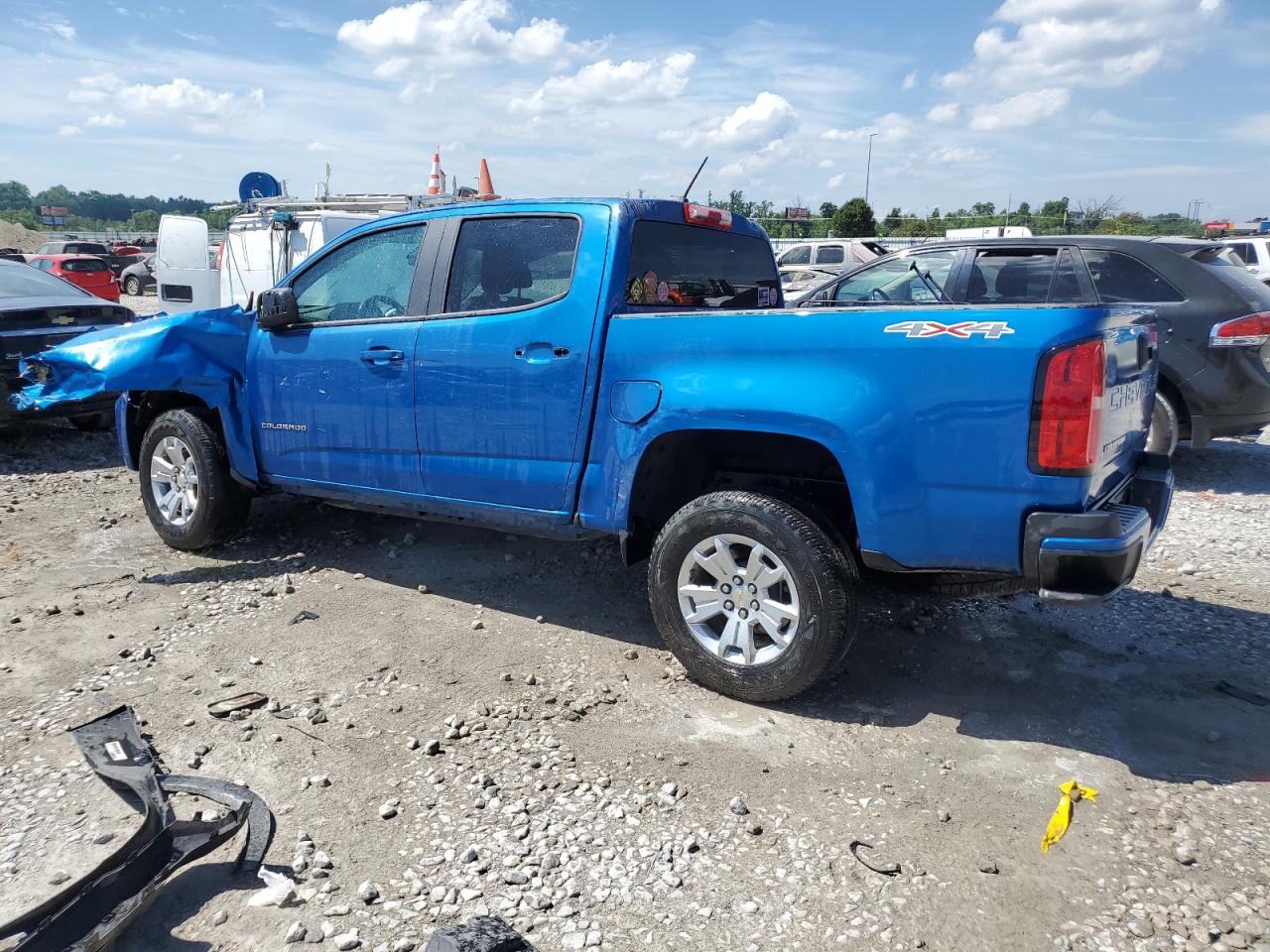 2022 CHEVROLET COLORADO LT VIN:1GCGTCEN7N1204839