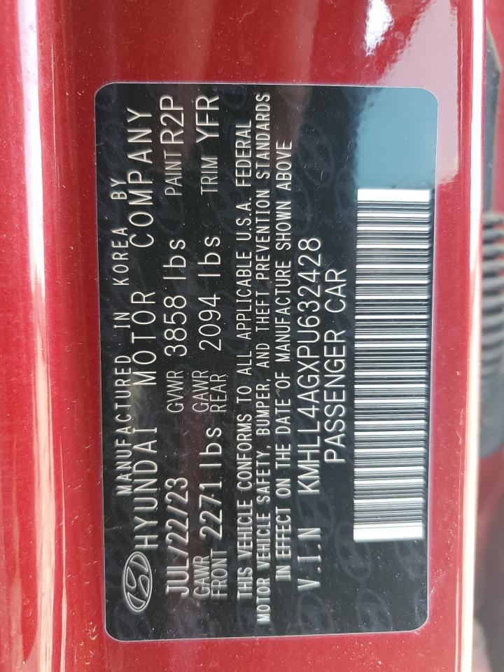 2023 HYUNDAI ELANTRA SE VIN:KMHLL4AGXPU632428