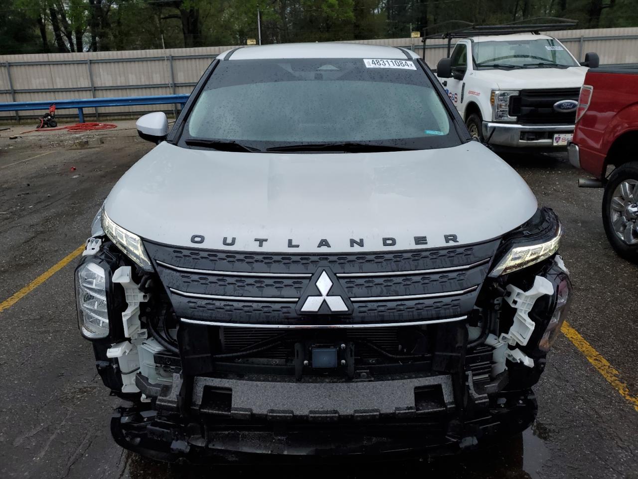 2022 MITSUBISHI OUTLANDER ES VIN:JA4J3TA83NZ053130